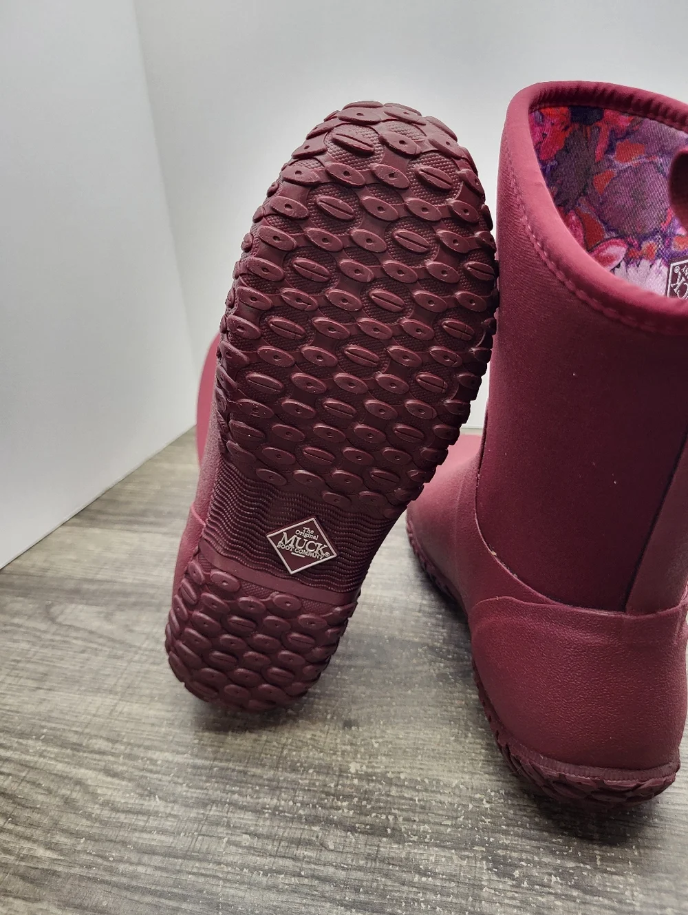 Muck Boot Company Women's Size 5 Muckster II Mid Waterproof Boot Red New